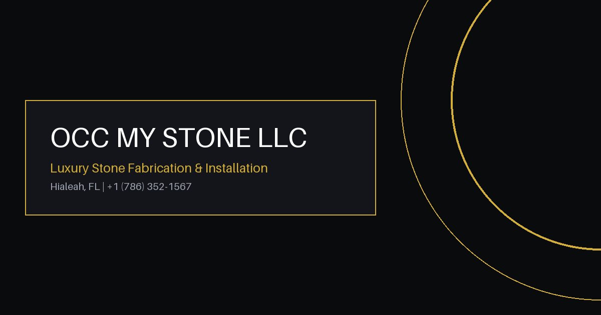 OCC My Stone LLC in Hialeah