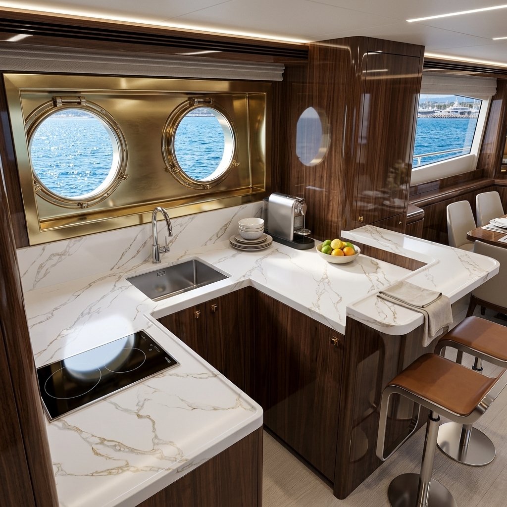 Yacht Luxury Galley